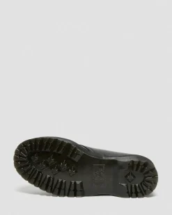 1461 Smooth Leather Platform Shoes in Black
