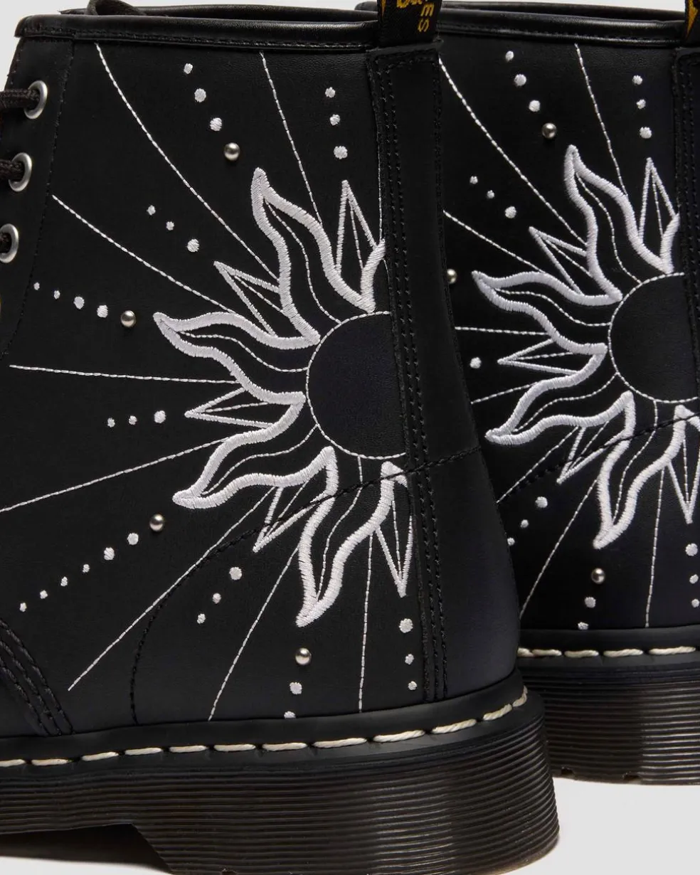 1460 Solar Flare Reclaimed Leather Boots in Black