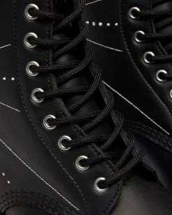 1460 Solar Flare Reclaimed Leather Boots in Black