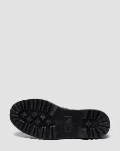 1460 Studded Buttero Leather Boots in Black Buttero