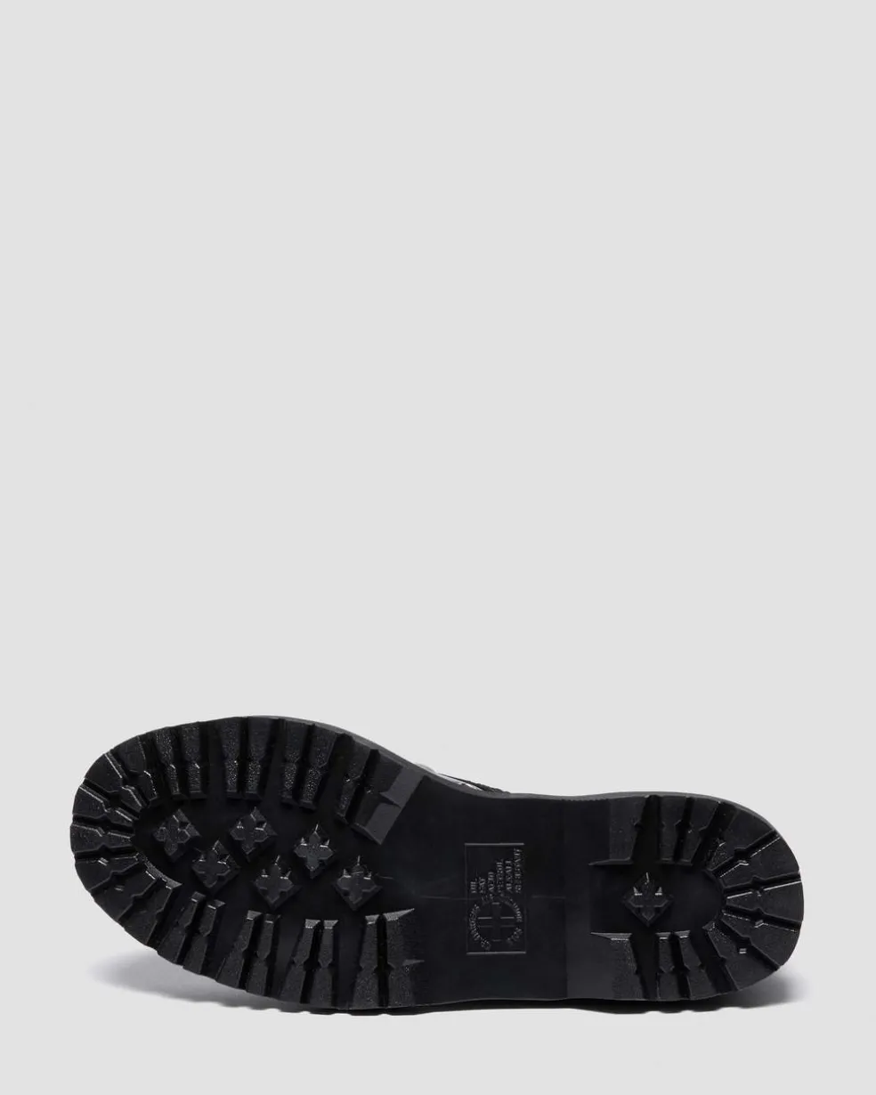 1460 Studded Buttero Leather Boots in Black Buttero