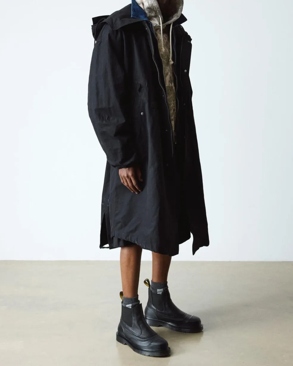 2976 SUB LEATHER CHELSEA BOOTS in Black