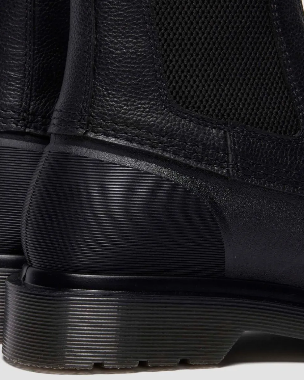 2976 SUB LEATHER CHELSEA BOOTS in Black
