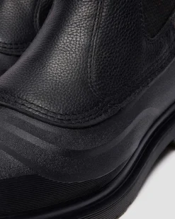 2976 SUB LEATHER CHELSEA BOOTS in Black