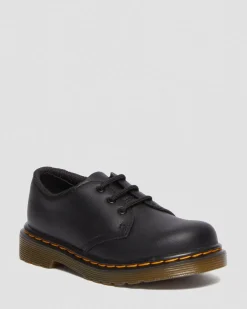 1461 Toddler Softy T Leather Oxford Shoes in Black