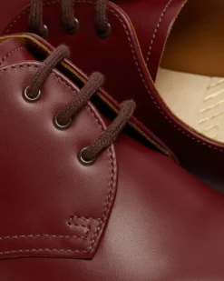 1461 Vintage Made in England Oxford Shoes in Red