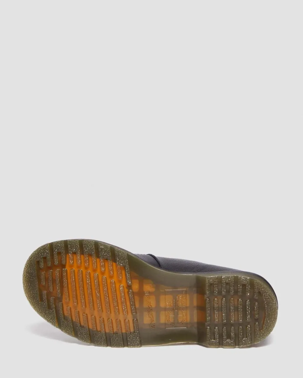 8065 Virginia Leather Mary Jane Shoes in Black