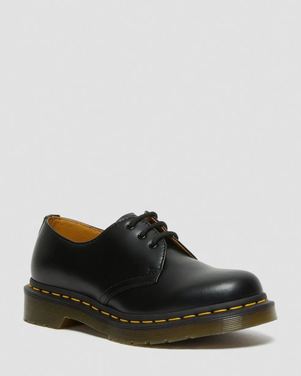 1461 Women's Smooth Leather Oxford Shoes in Black