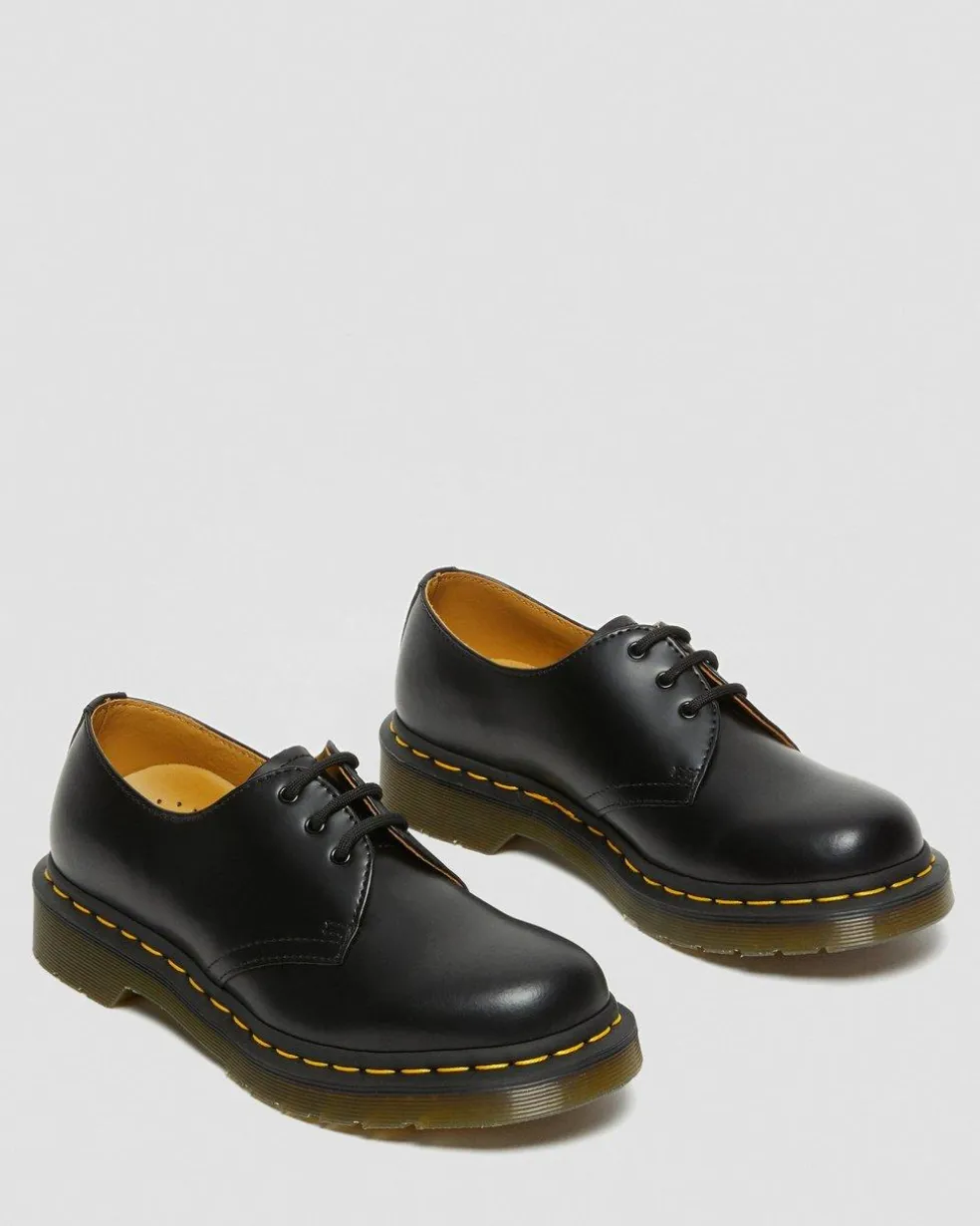 1461 Women's Smooth Leather Oxford Shoes in Black