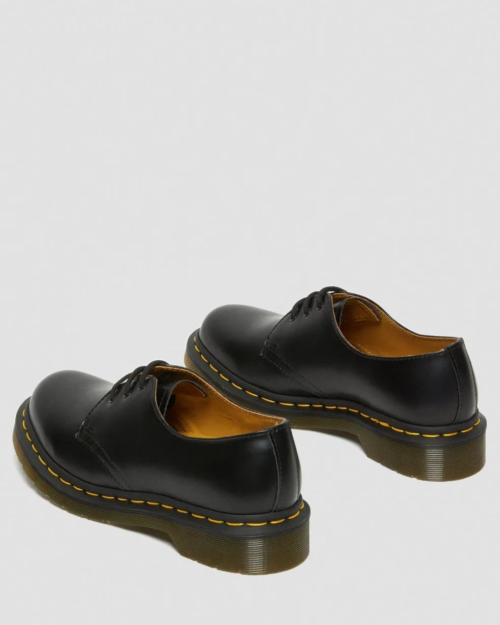 1461 Women's Smooth Leather Oxford Shoes in Black