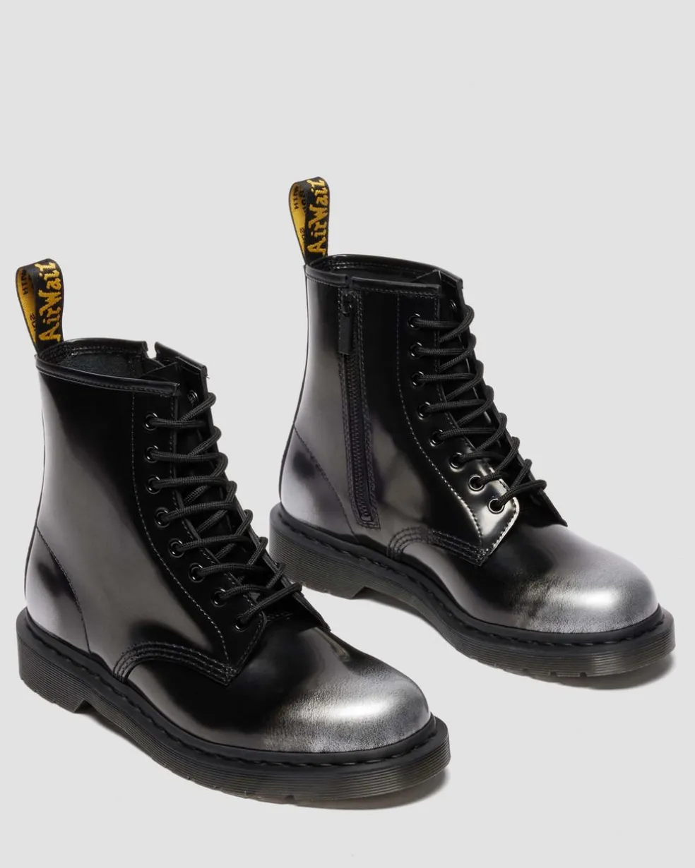 1460 Zip Arcadia Rub Off Leather Boots
