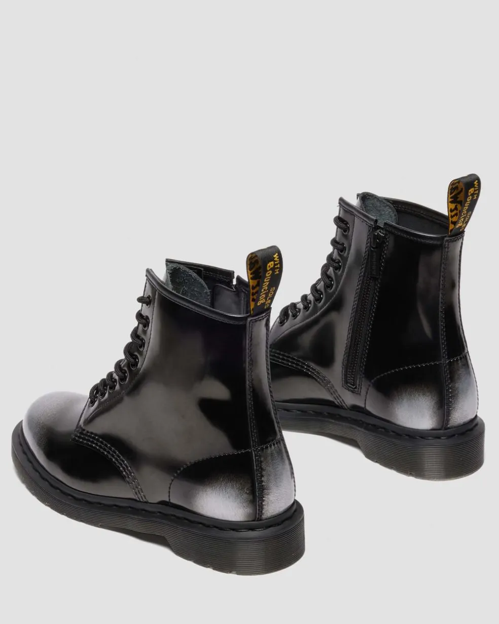 1460 Zip Arcadia Rub Off Leather Boots