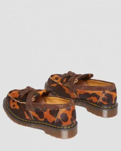 Adrian Made in England Hair On Tassel Loafers in Ocelot