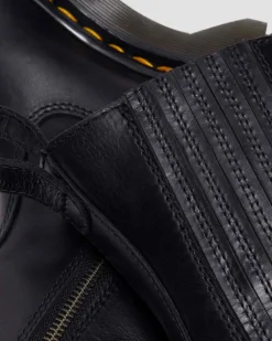 Amaayah Lo Leather Boots in Black