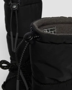 Audrick Hi Puffer Boots in Black