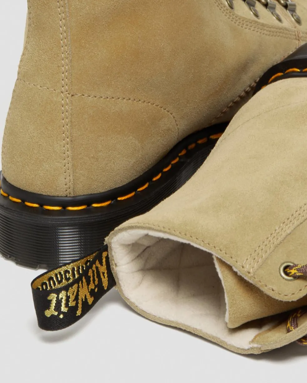 Barton Made in England Suede Boots in Sand