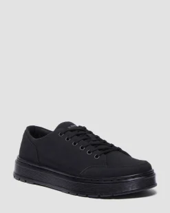 Brookline Canvas Casual Shoes in Black Canvas
