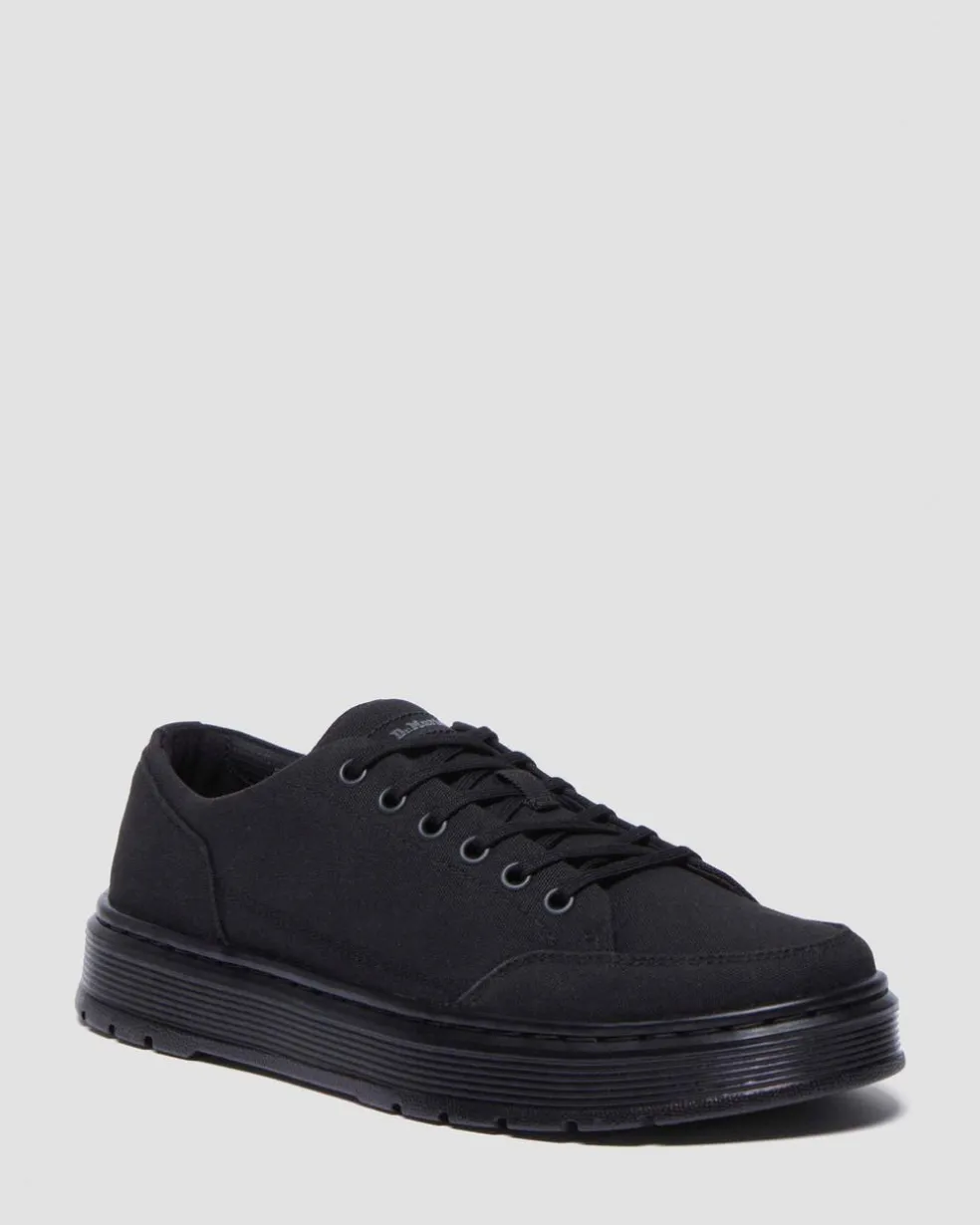 Brookline Canvas Casual Shoes in Black Canvas