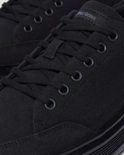 Brookline Canvas Casual Shoes in Black Canvas