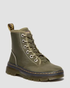 Charlee Chukka Nylon Utility Boots in Dms Olive