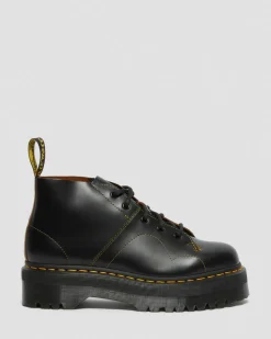 Church Platform Monkey Boots in Black