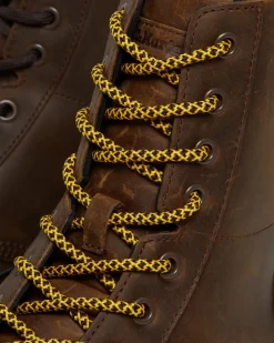 Combs Crazy Horse Leather Casual Boots in Brown