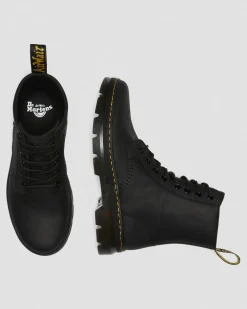 Combs Leather Casual Boots in Black