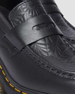 CORRAN WEDNESDAY HEELED LOAFERS in Black