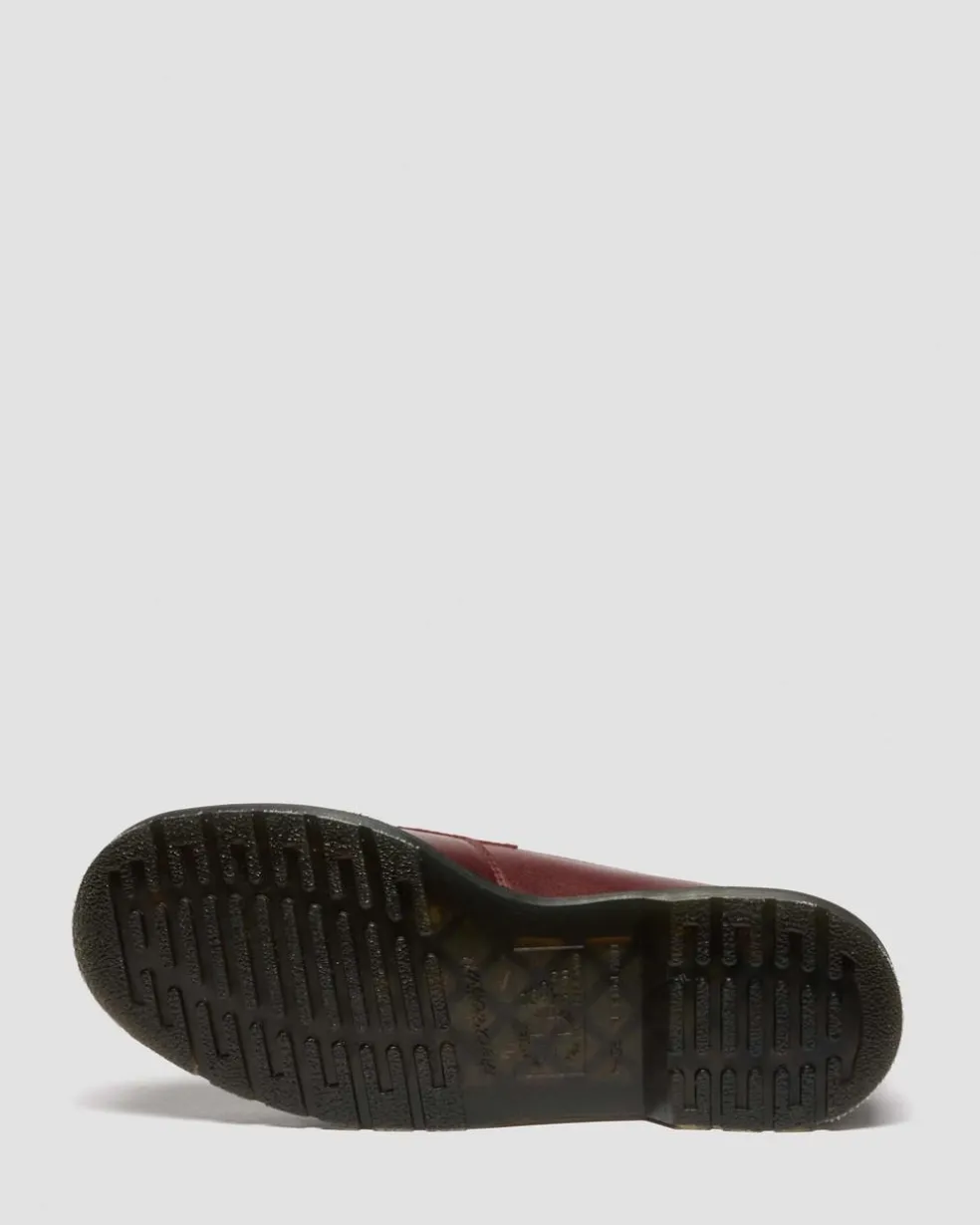 Delapre Penny Loafers in Burgundy