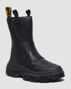 DMXL Rigger leather boots in Black