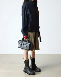DMXL Rigger leather boots in Black