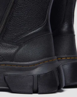 DMXL Rigger leather boots in Black