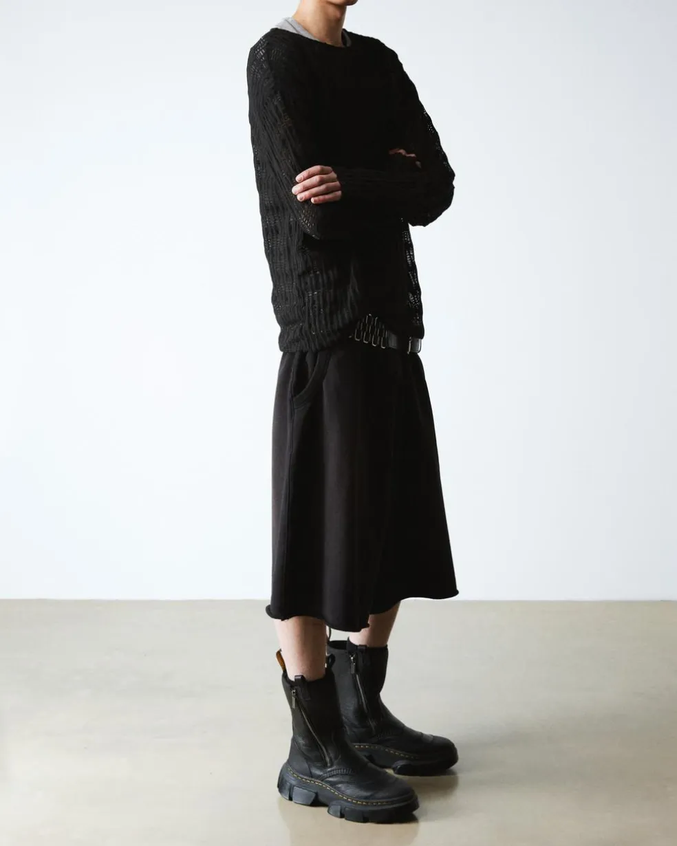 DMXL Rigger leather boots in Black