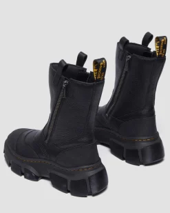 DMXL Rigger leather boots in Black