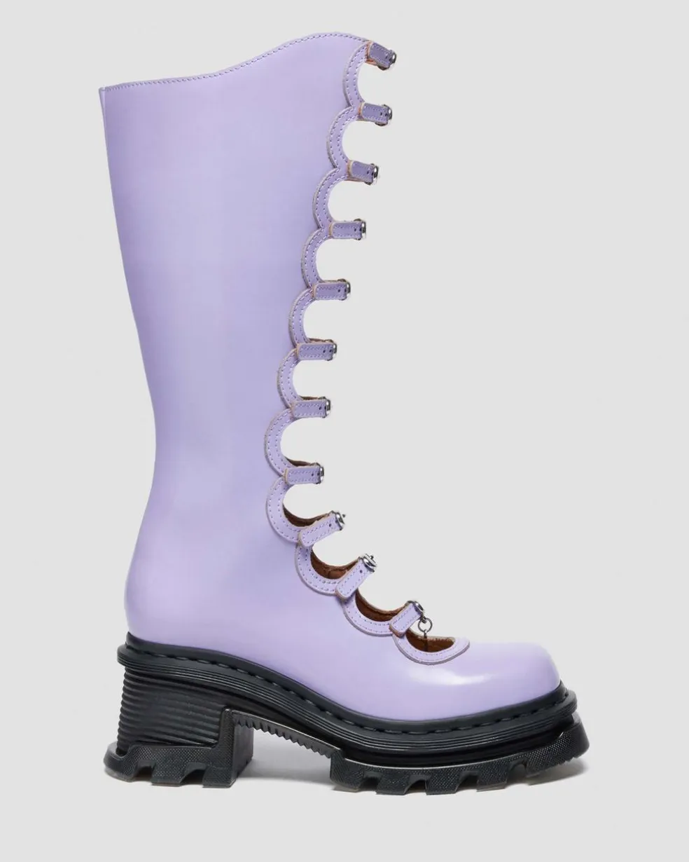Dr. Martens x Marc Jacobs Kiki Boots in Bright Lavender