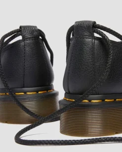 Elphie II Virginia leather ballet flats in Black