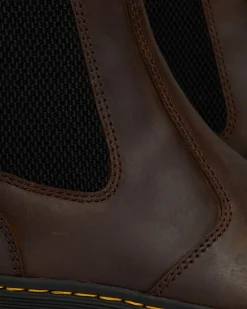 Embury Crazy Horse Leather Casual Boots in Brown