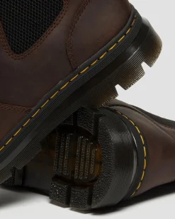 Embury Crazy Horse Leather Casual Boots in Brown