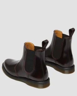 Flora Arcadia Chelsea Boots in Cherry Red Arcadia
