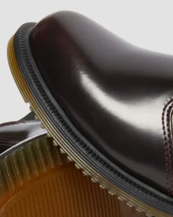 Flora Arcadia Chelsea Boots in Cherry Red Arcadia