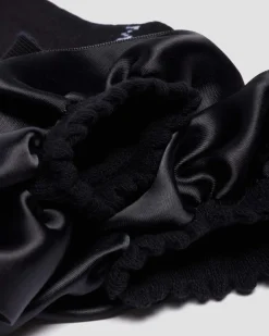 Frill Organic Cotton Blend Socks in Black