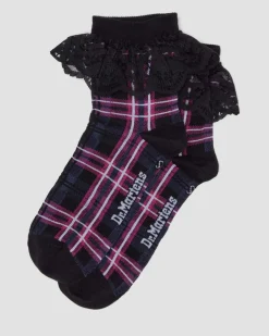 Frill Organic Cotton Blend Socks in Pink Multi