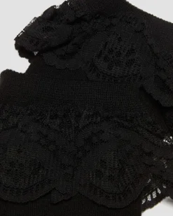 Frill Organic Cotton Socks in Black