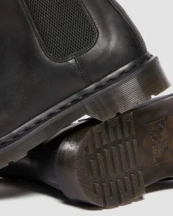 Graeme Analine leather Chelsea boots in Black