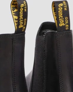 Graeme Analine leather Chelsea boots in Black