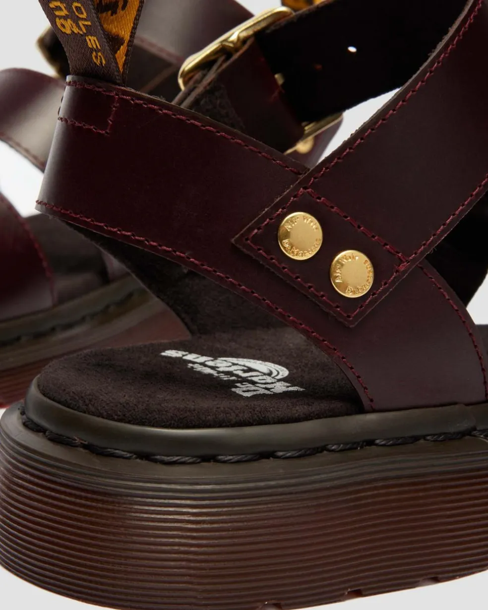 Gryphon Atlas Leather Gladiator Sandals in Charro