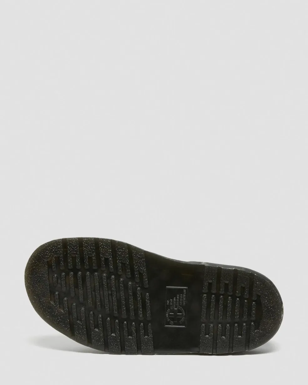 Gryphon Pisa Leather Platform Sandals in Black