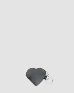 HEART PURSE in Black