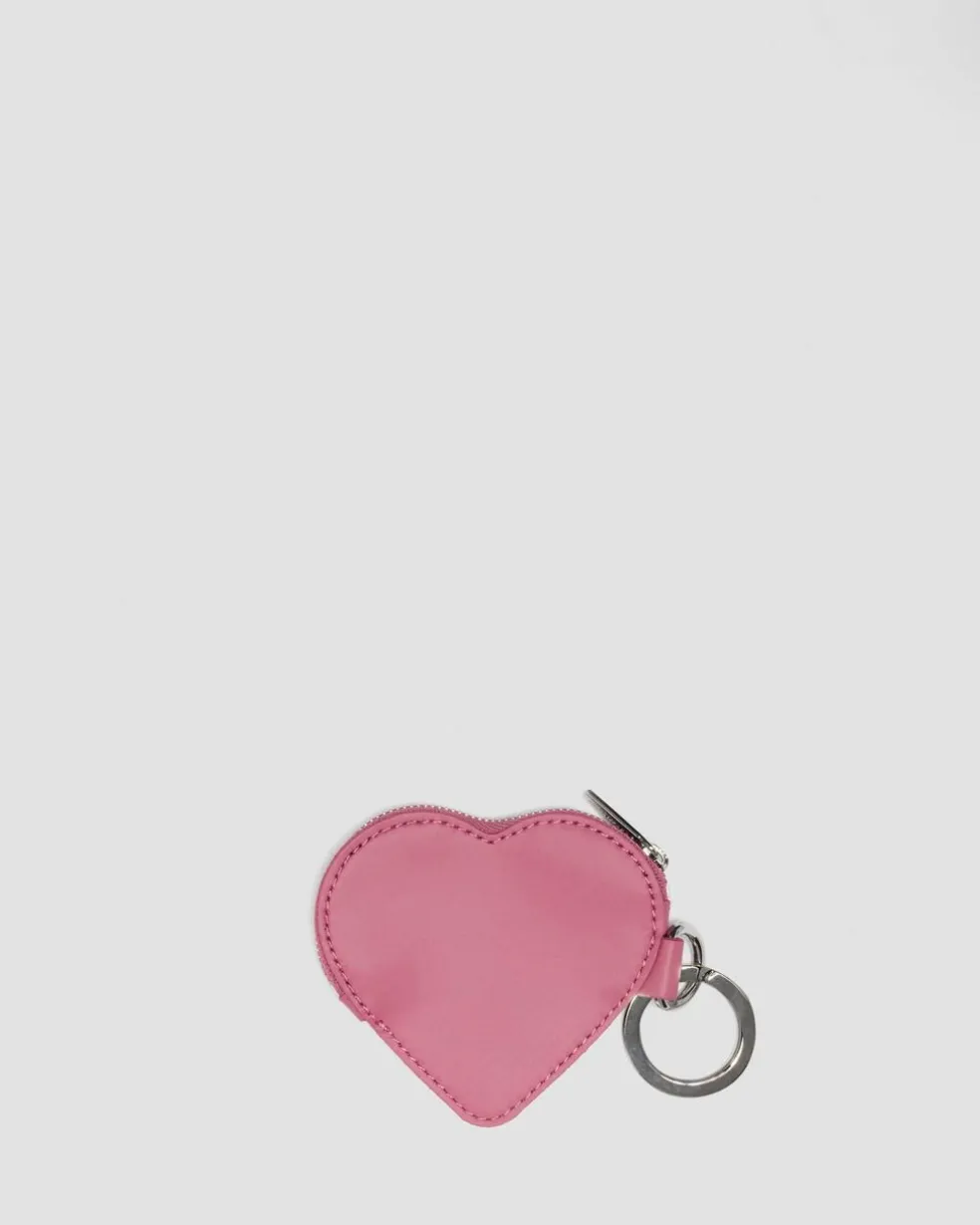 HEART PURSE in Dms Pink