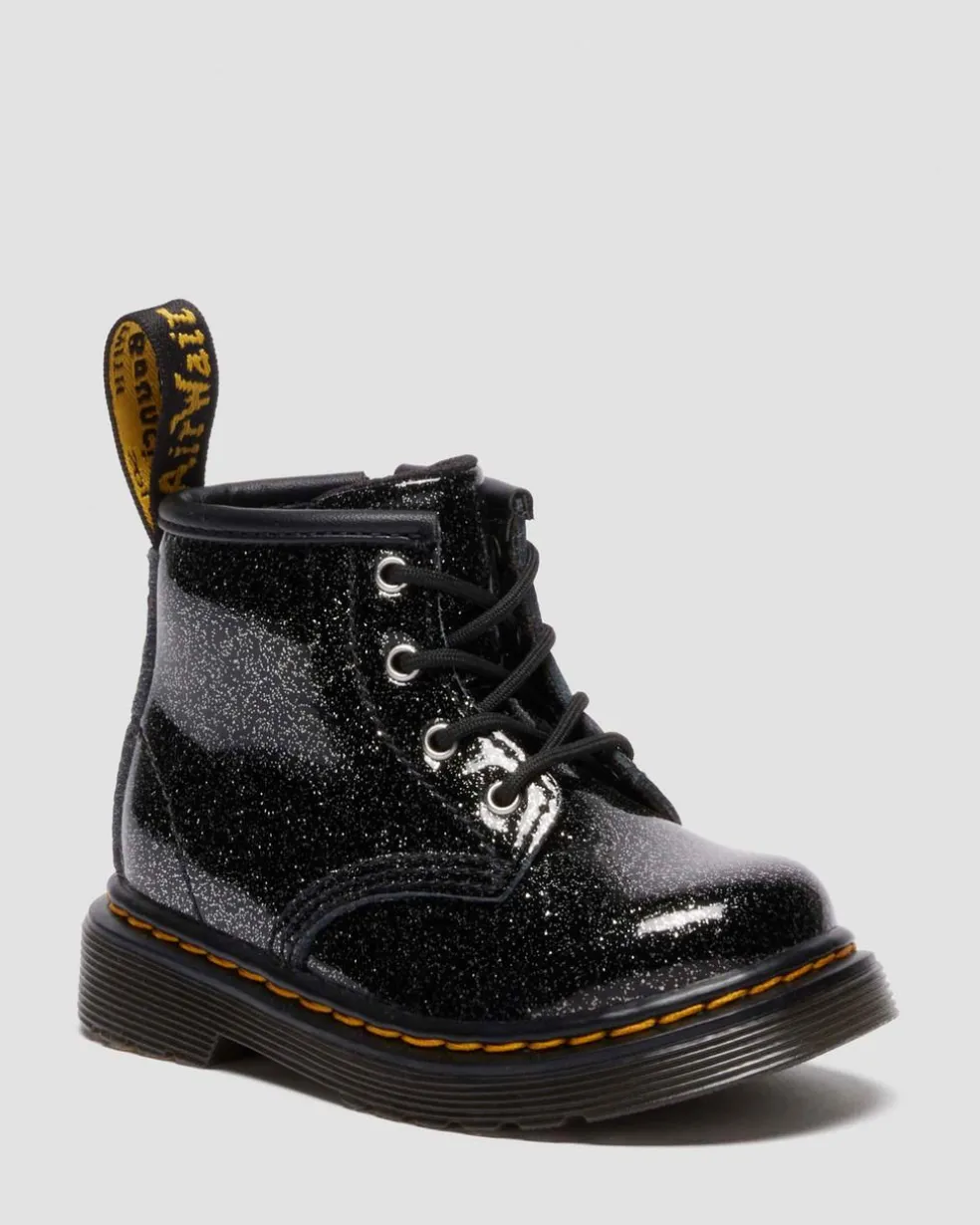 INFANT 1460 GLITTER PATENT LEATHER BOOTS